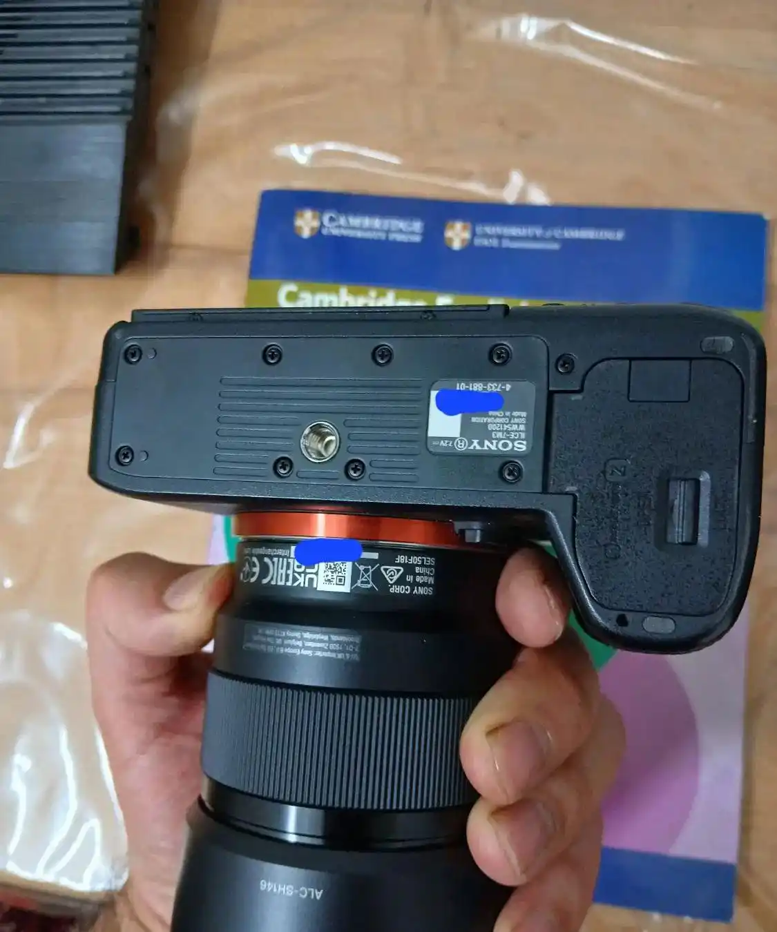 دوربین a7iii سونی Sony با لنز 50 سونی در حد نو دست دو