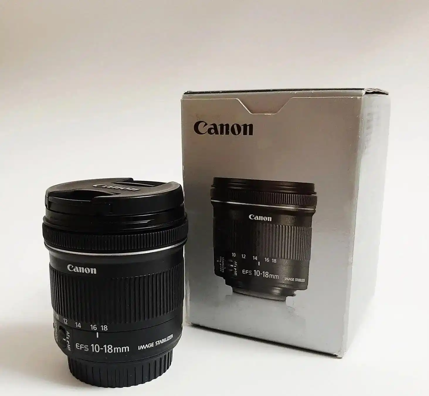 لنز Canon EF-S 10-18mm STM دست دو
