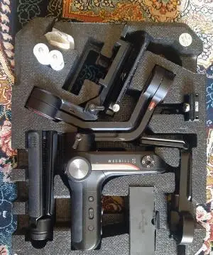 گیمبال دوربین ژیون تک دست دوم Zhiyun-Tech WEEBILL-S Handheld Gimbal Stabilizer دست دوم