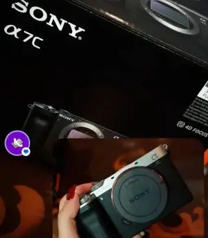 دوربین عکاسی SONY A7C لنز ۵۰فیکس ۱.۸ دست دوم