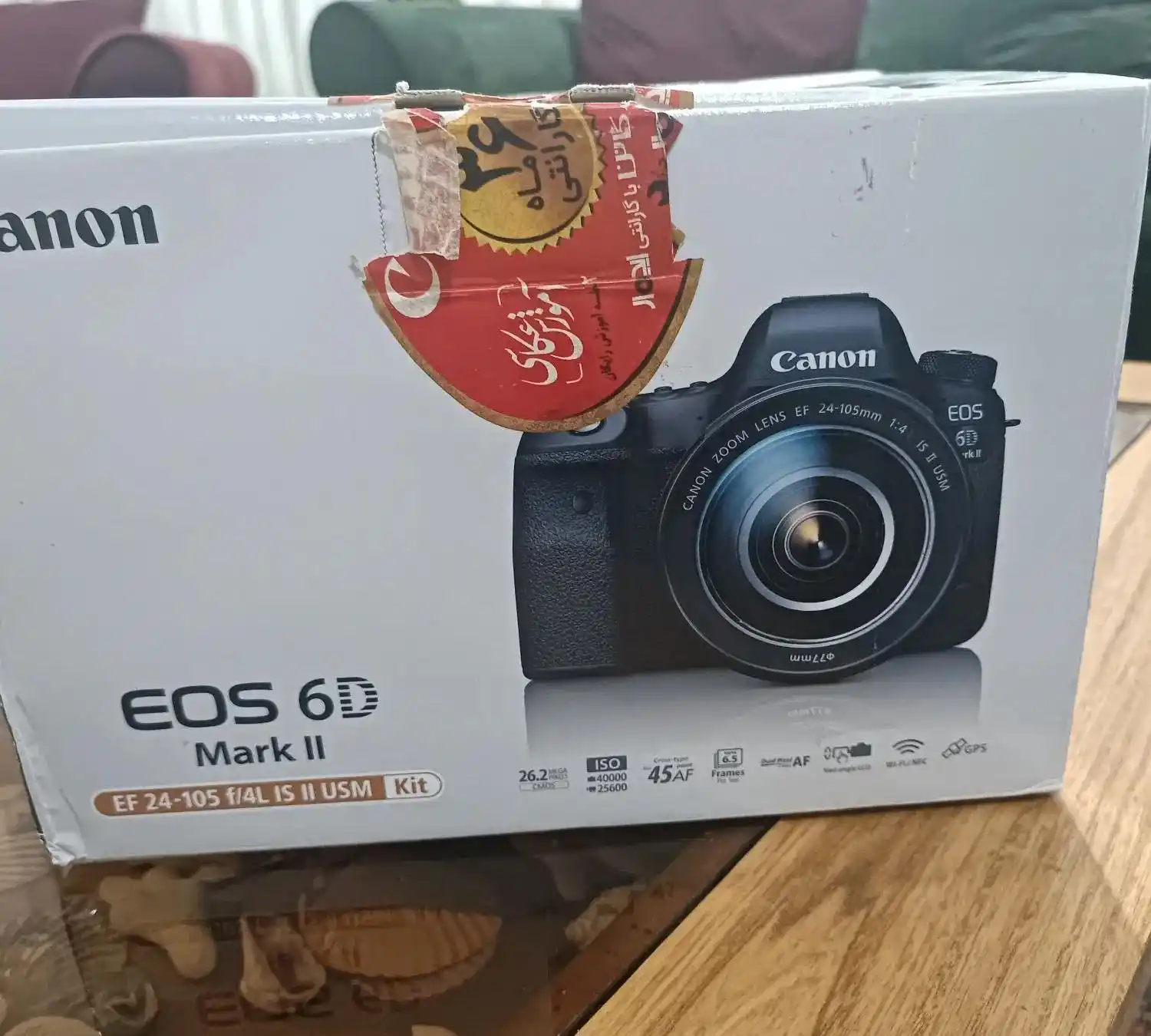 دوربین CANON 6D دست دو