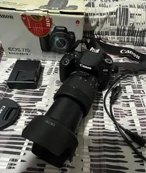 دوربین حرفه ای کانن | Canon 77D+18-55 دست دوم