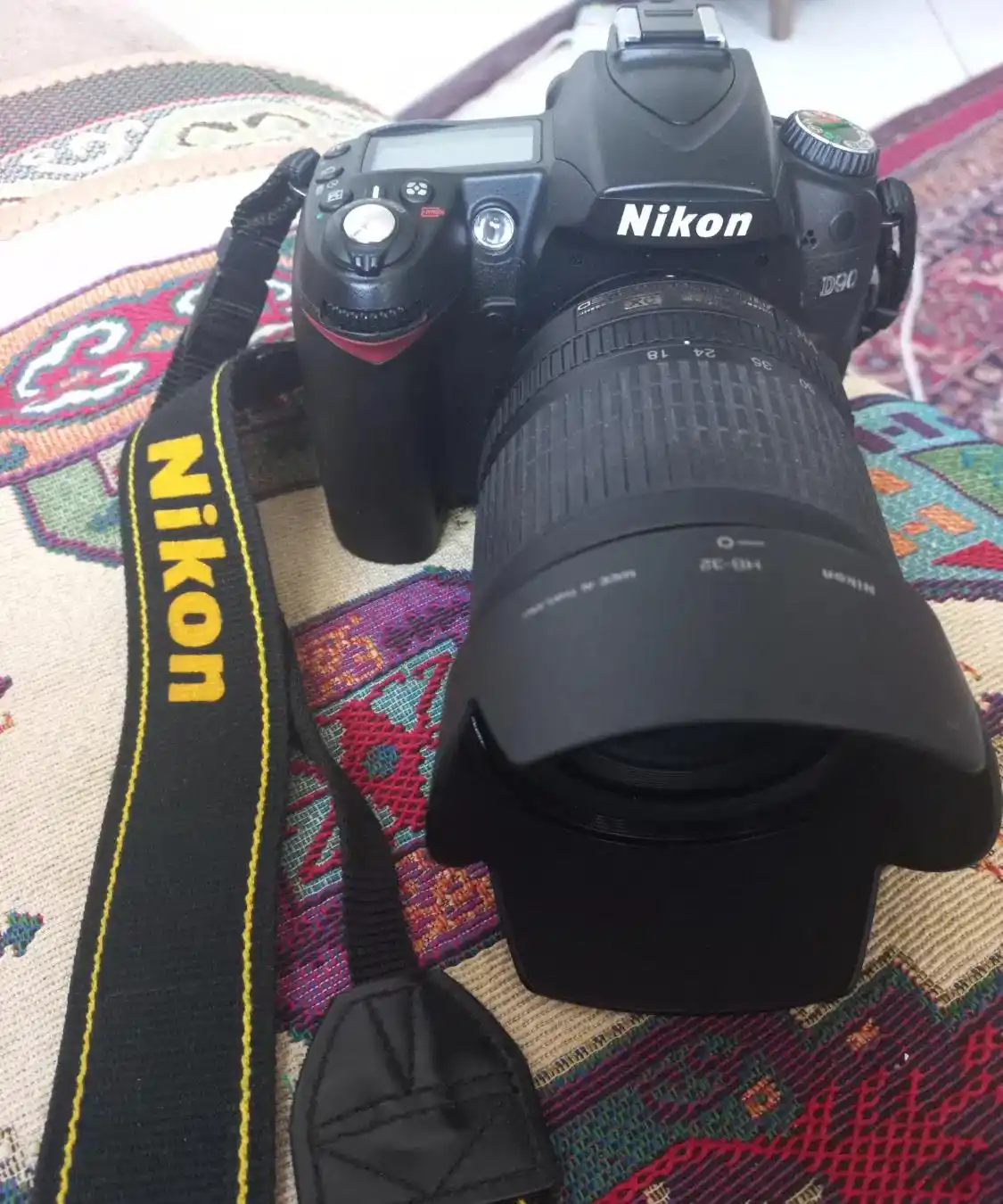 دوربین nikon D90 دست دو
