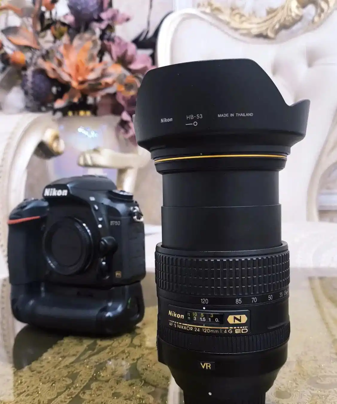 Nikon D750 Kit 24-120mm f/4G ED VR فول‌فریم دست دو