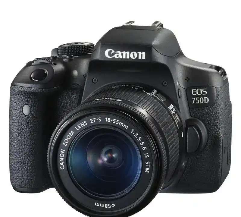 دوربین حرفه ای کنون 750D همراه دو عدد لنز دست دو