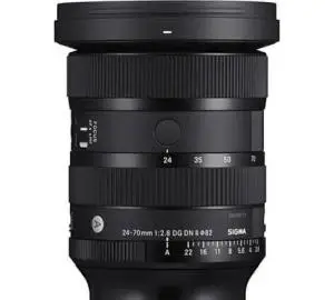 لنز حرفه‌ای سیگما برای سونی | Sigma 24-70mm f2.8 ii دست دوم