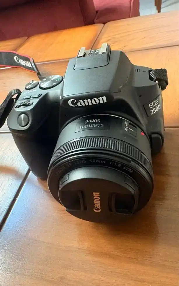 دوربین عکاسی کنون Eos 250d دست دو