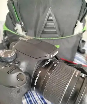 کیت دوربین کانن 600D+18-55MM دست دوم
