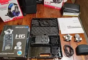 Zoom h6 black  ریکوردر دست دوم