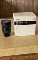 لنز سیگما Sigma 24-70mm f2.8 DG DN برای سونی دست دوم