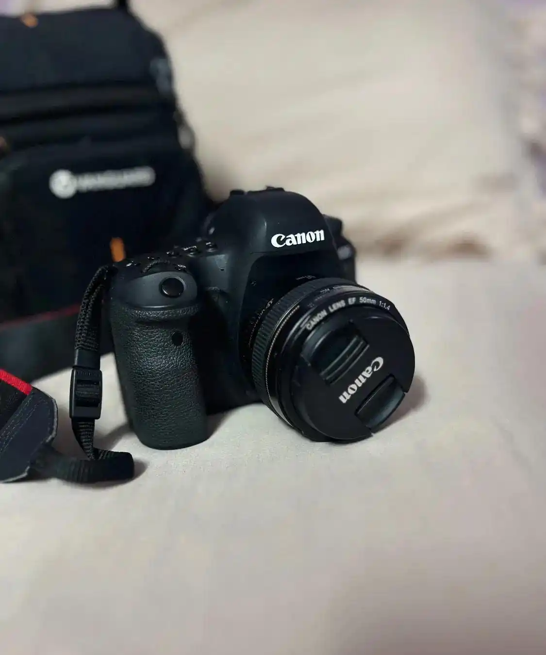 دوربین Canon6dII /لنز 50mm f1*4 دست دو