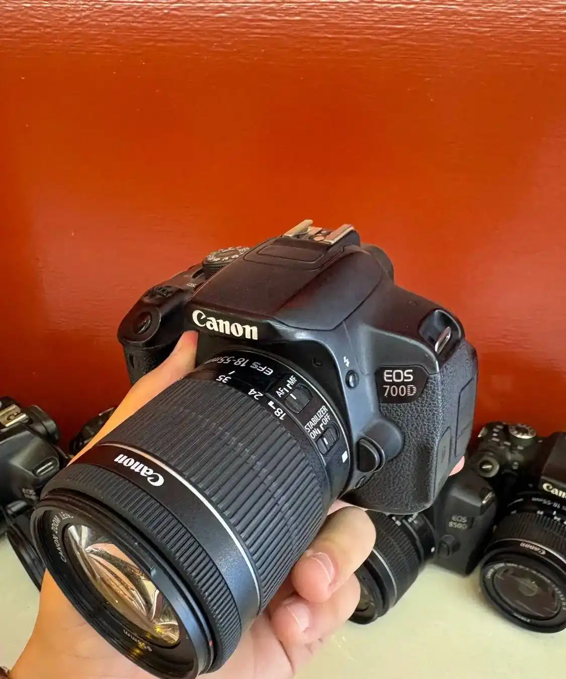 دوربین کانن  canon 700d دست دو