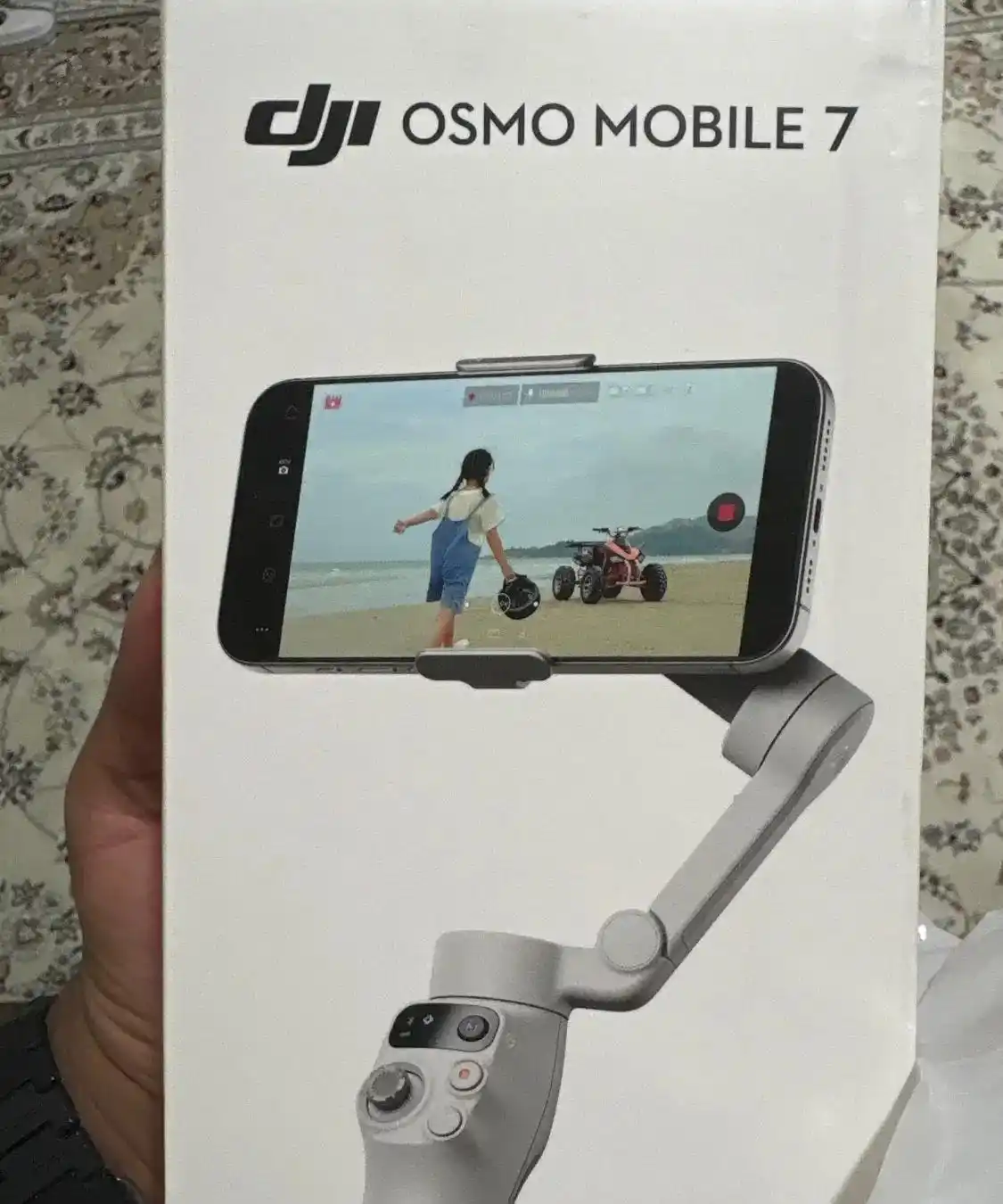 گیمبال dji osmo 7 دست دو