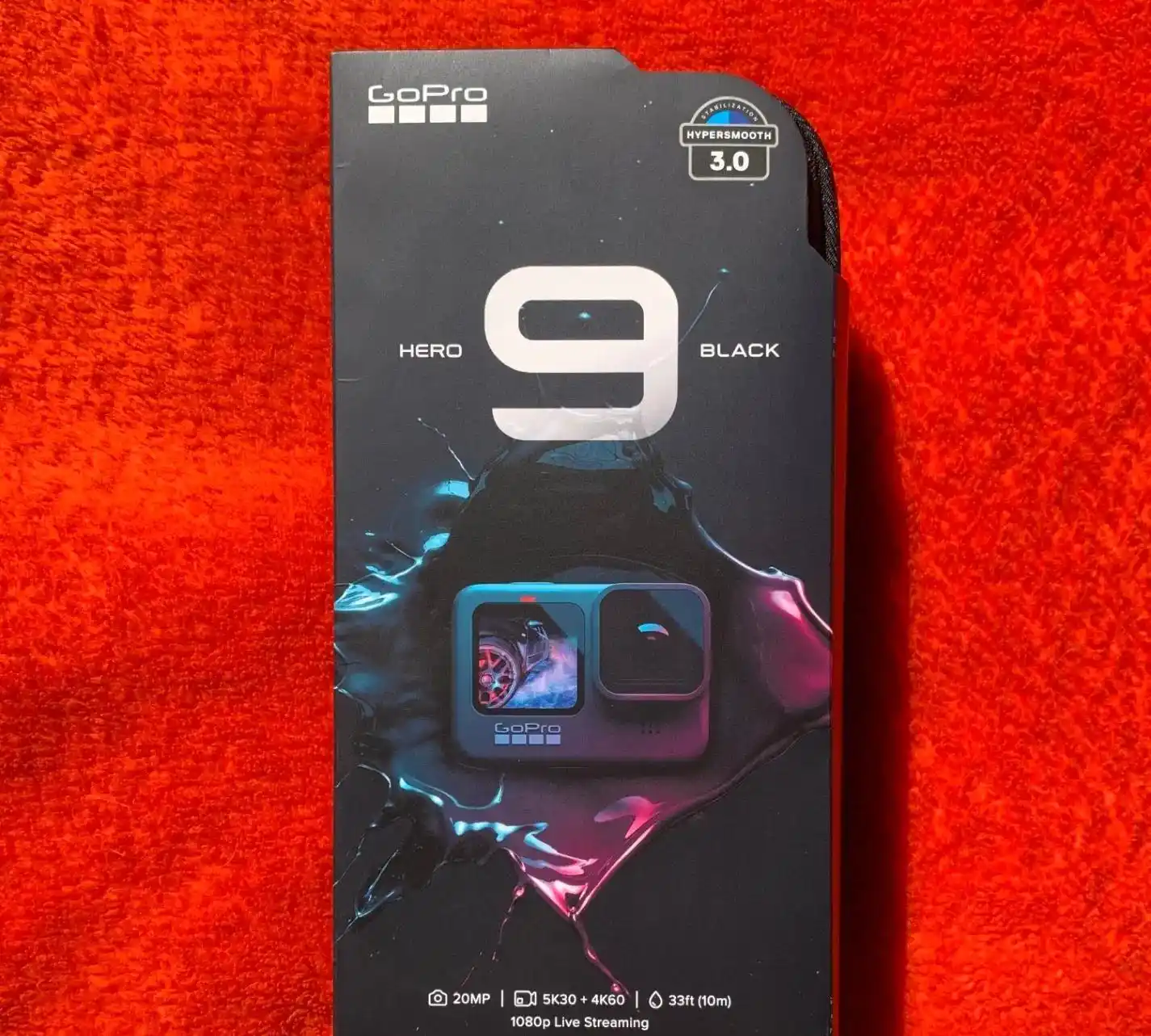 دوربین گوپرو ۹ GoPro HERO9 Black،کاملاً نو و آکبند دست دو