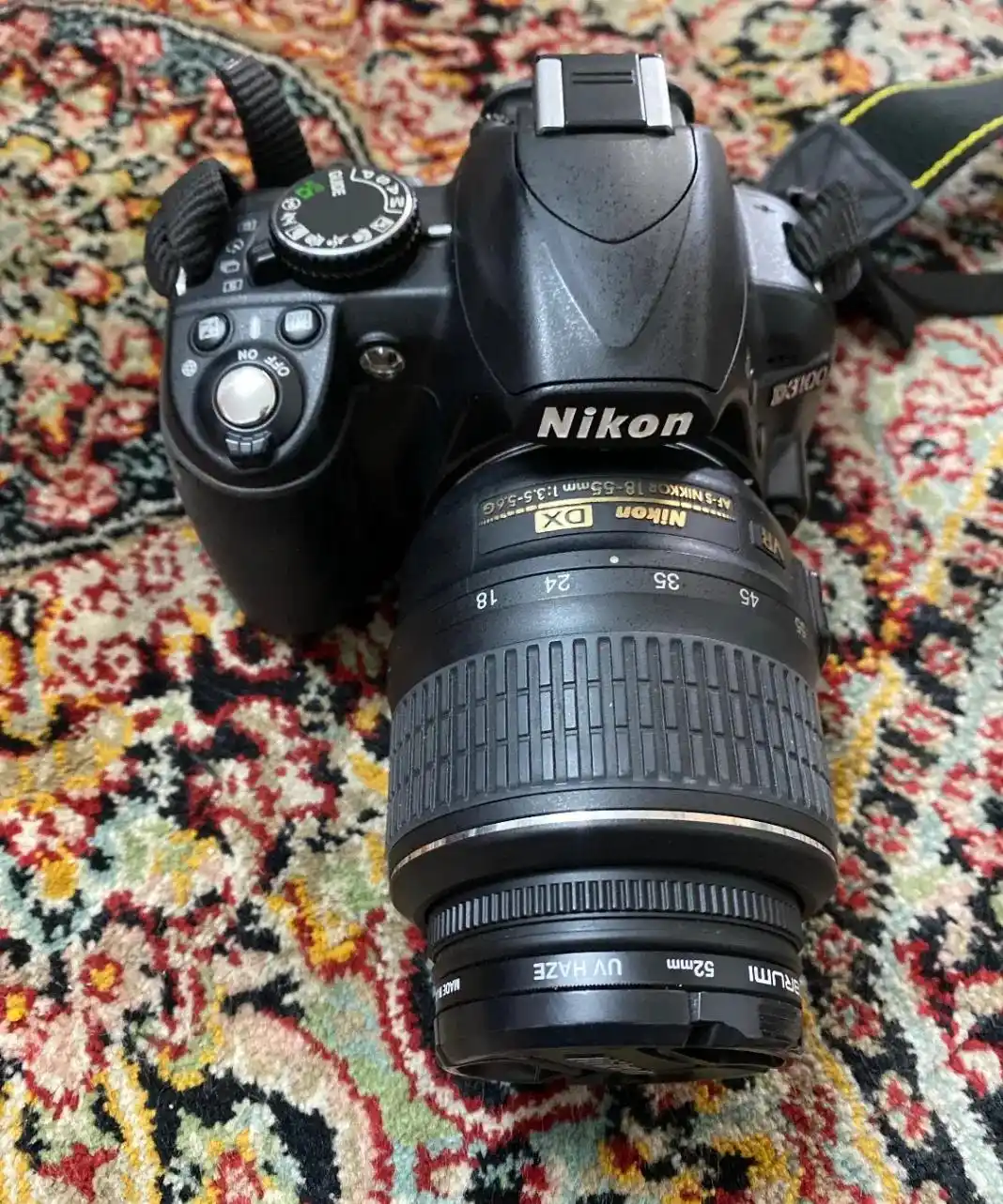 دوربین عکاسی نیکون D3100 دست دو