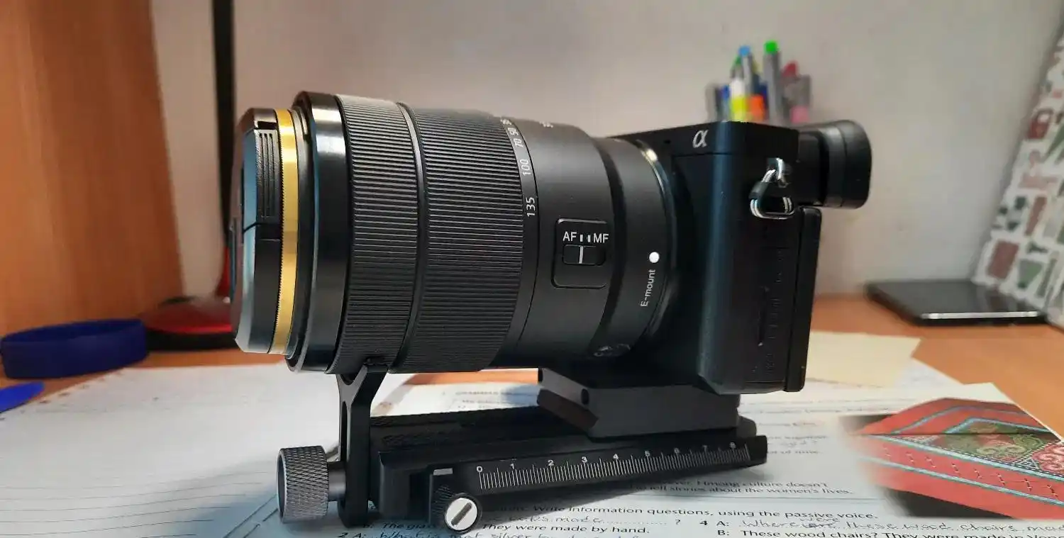 دوربین Sony a6400 18-135 گیمبال weebill s دست دو