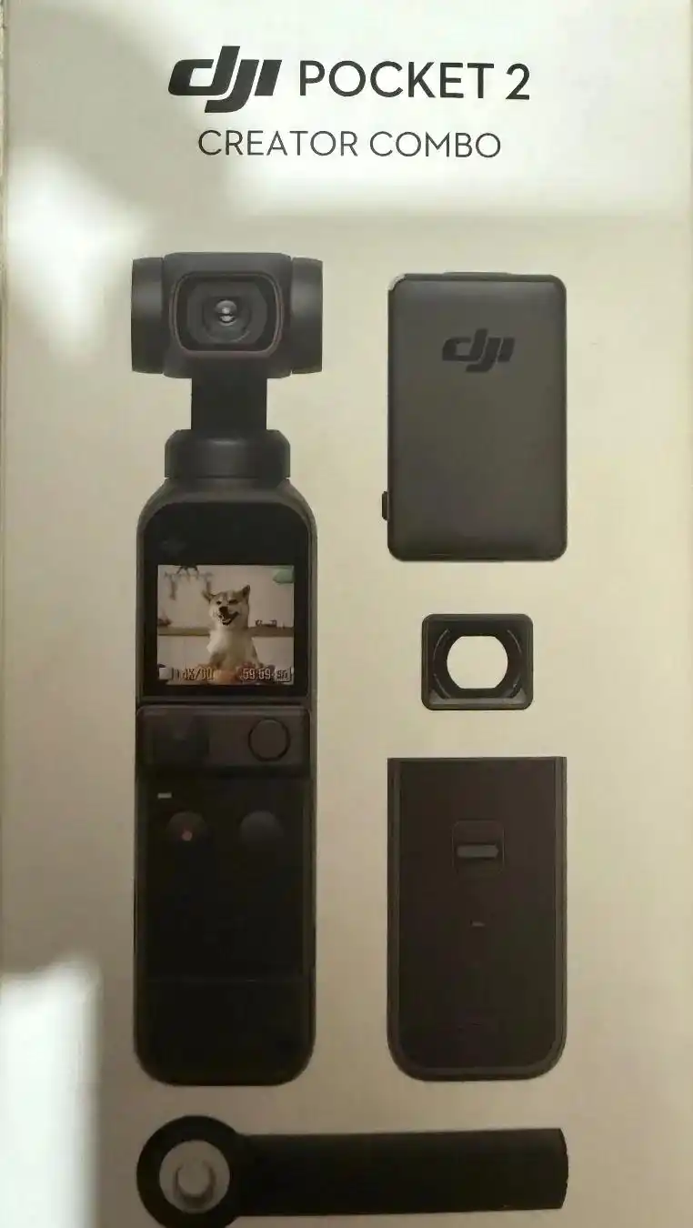 Dji pocket 2 در حد نو دست دو