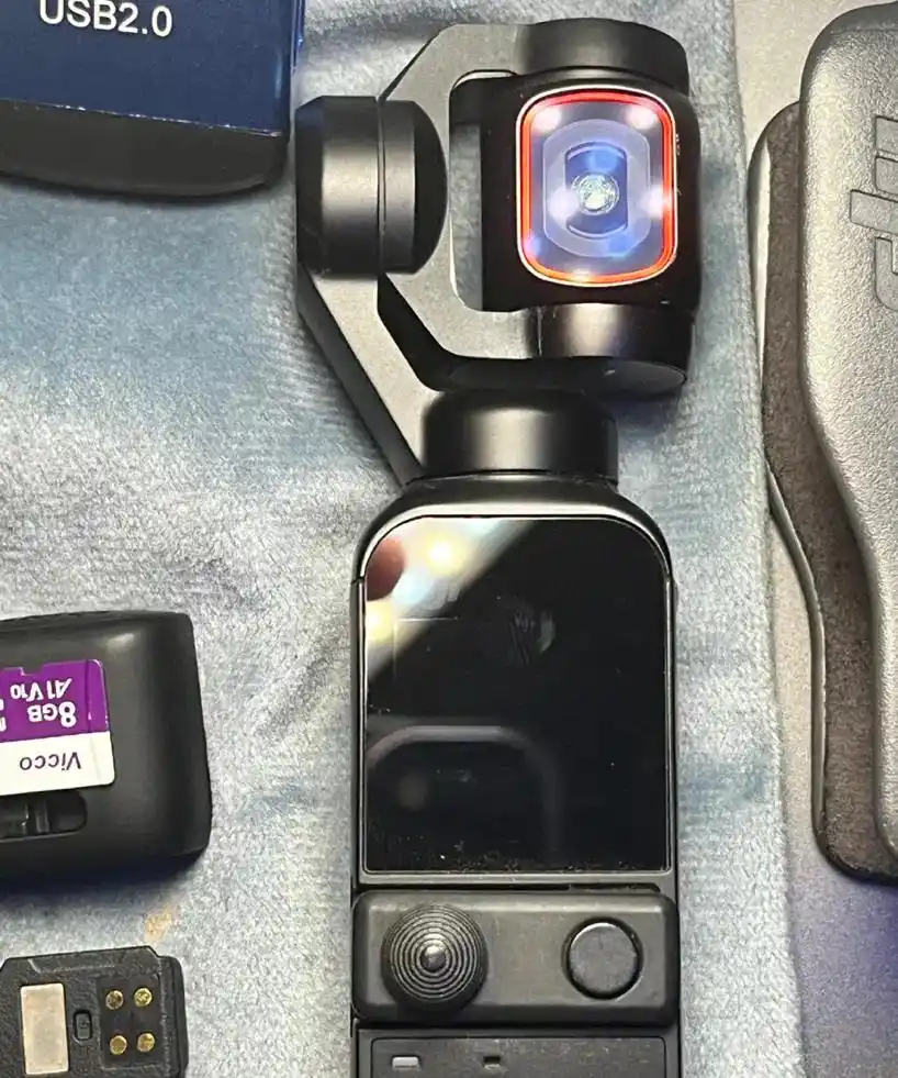 دوربین gimbal) DJI OSMO POCKET 2 4k) دست دو