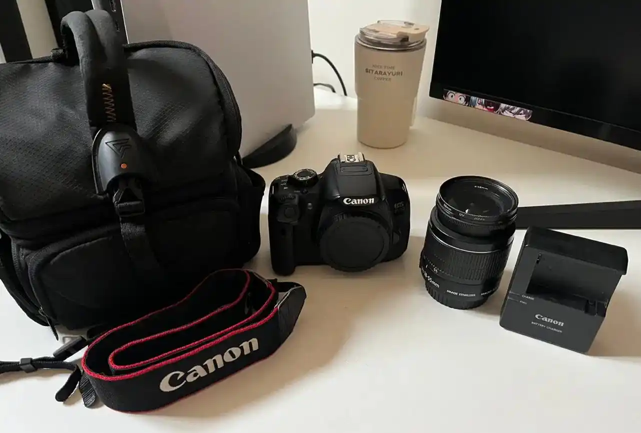 دوربین کانن canon EOS 650D دست دو