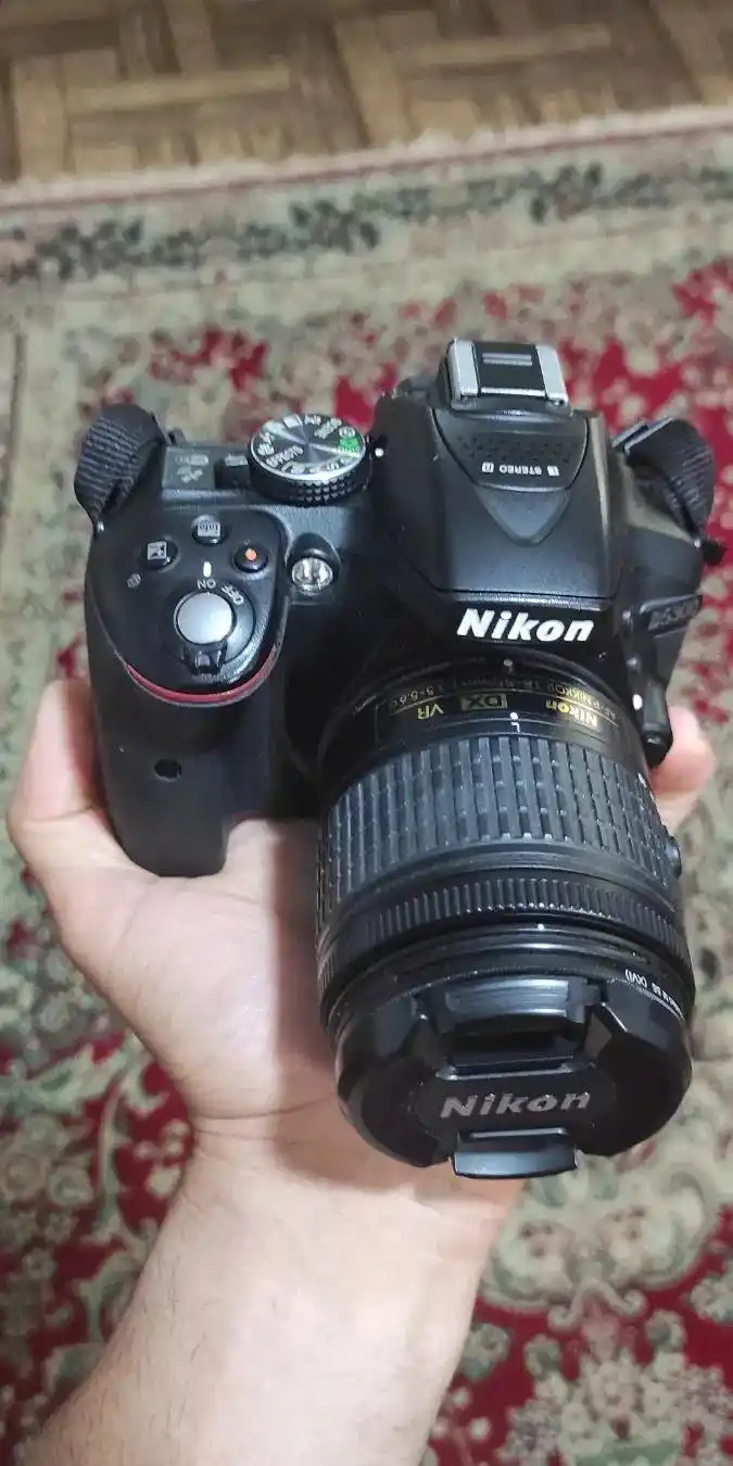 دوربین نیکون d5300 در حد نو دست دو