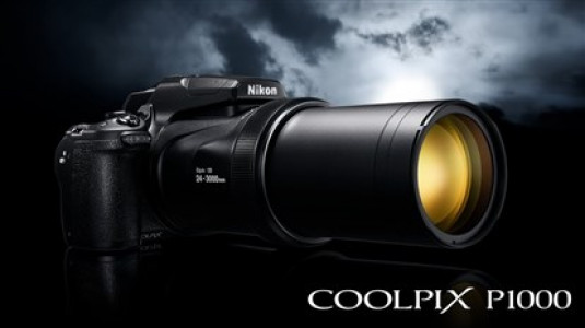 Nikon P1000 camera with ultra high zoom
